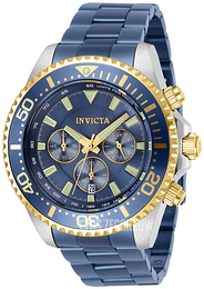 Invicta Pro Diver Niebieski/Stal Ø47 mm 27482