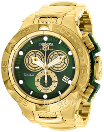 Invicta Subaqua Zielony/Stal w odcieniu złota Ø50 mm 27675
