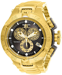 Invicta Subaqua Czarny/Stal w odcieniu złota Ø50 mm 27676