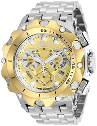 Invicta Reserve Żółte złoto/Stal Ø51 mm 27790