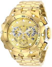 Invicta Reserve Żółte złoto/Stal w odcieniu złota Ø51 mm 27792