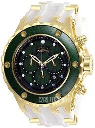 Invicta Specialty Zielony/Stal w odcieniu złota Ø52 mm 27913