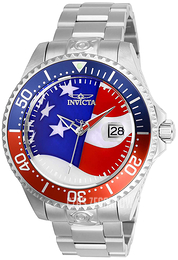 Invicta Pro Diver Wielokolorowy/Stal Ø47 mm 27962