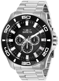 Invicta Pro Diver Czarny/Stal Ø50 mm 27980