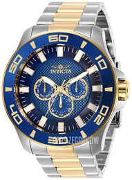 Invicta Pro Diver Niebieski/Stal w odcieniu złota Ø50 mm 27998