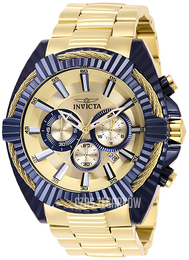 Invicta Bolt Żółte złoto/Stal w odcieniu złota Ø52 mm 28040