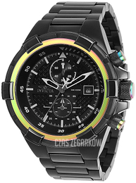 Invicta Aviator Czarny/Stal Ø50.5 mm 28131
