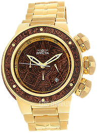 Invicta Subaqua Brązowy/Stal w odcieniu złota Ø52 mm 28251