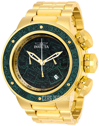Invicta Subaqua Niebieski/Stal w odcieniu złota Ø52 mm 28254