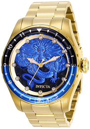 Invicta Speedway Wielokolorowy/Stal w odcieniu złota Ø52 mm 28355