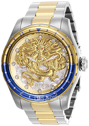 Invicta Speedway Wielokolorowy/Stal w odcieniu złota Ø52 mm 28356