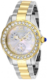 Invicta Angel Biały/Stal w odcieniu złota Ø38 mm 28464