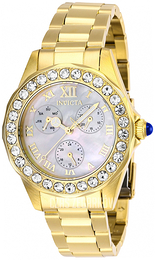 Invicta Angel Biały/Stal w odcieniu złota Ø38 mm 28465
