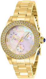 Invicta Angel Biały/Stal w odcieniu złota Ø34 mm 28481