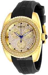 Invicta Angel Żółte złoto/Guma Ø38 mm 28485