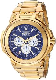 Invicta Reserve Niebieski/Stal w odcieniu złota Ø54.7 mm 28581