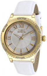 Invicta Angel Srebrny/Skóra Ø38 mm 28604