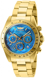 Invicta Speedway Niebieski/Stal w odcieniu złota Ø39.5 mm 28671