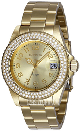 Invicta Angel Żółte złoto/Stal w odcieniu złota Ø40 mm 28673