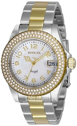 Invicta Angel Biały/Stal w odcieniu złota Ø40 mm 28675