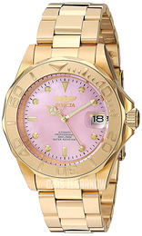 Invicta Pro Diver Różowy/Stal w odcieniu złota Ø40 mm 28693