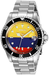 Invicta Pro Diver Wielokolorowy/Stal Ø40 mm 28701