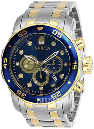Invicta Pro Diver Niebieski/Stal w odcieniu złota Ø48 mm 28718