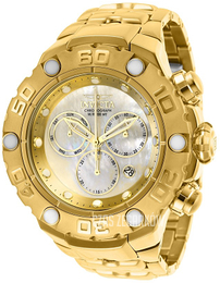 Invicta Excursion Biały/Stal w odcieniu złota Ø57 mm 28772