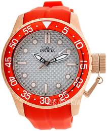 Invicta Pro Diver Srebrny/Guma Ø50 mm 28810