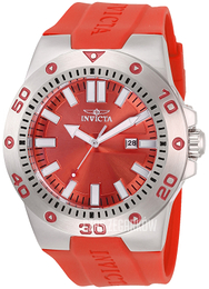 Invicta Pro Diver Czerwony/Guma Ø48 mm 28814