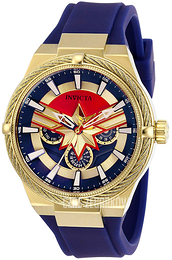 Invicta Marvel Wielokolorowy/Guma Ø39 mm 28816