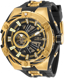Invicta Czarny/Stal w odcieniu złota Ø51 mm 28860
