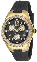 Invicta Angel Czarny/Guma Ø38 mm 29088