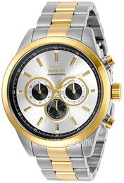 Invicta Specialty Srebrny/Stal w odcieniu złota Ø48 mm 29172