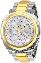 Invicta Reserve Biały/Stal w odcieniu złota Ø52 mm 29209