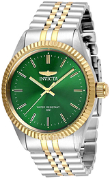 Invicta Specialty Zielony/Stal w odcieniu złota Ø43 mm 29379