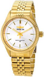 Invicta Srebrny/Stal w odcieniu złota Ø43 mm 29384
