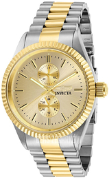 Invicta Specialty Szampański/Stal w odcieniu złota Ø43 mm 29425