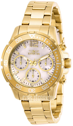 Invicta Pro Diver Biały/Stal w odcieniu złota Ø38 mm 29456