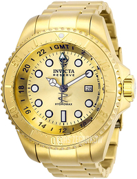 Invicta Hydromax Żółte złoto/Stal w odcieniu złota Ø52 mm 29730