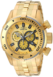 Invicta Bolt Żółte złoto/Stal w odcieniu złota Ø50 mm 29745