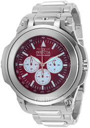 Invicta Reserve Czerwony/Stal Ø54.7 mm 29747