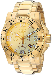 Invicta Excursion Żółte złoto/Stal w odcieniu złota Ø49.5 mm 29826