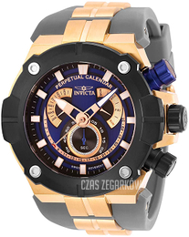 Invicta Sea Hunter Niebieski/Stal w kolorze różowego złota Ø52 mm 29956