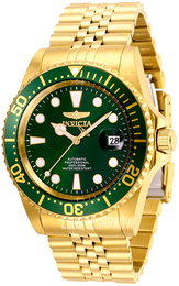 Invicta Pro Diver Zielony/Stal w odcieniu złota Ø42 mm 30095