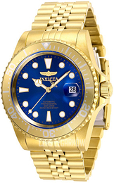 Invicta Pro Diver Niebieski/Stal w odcieniu złota Ø42 mm 30097