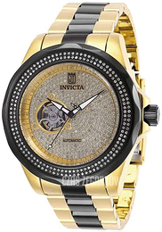 Invicta Żółte złoto/Stal w odcieniu złota Ø47 mm 30191