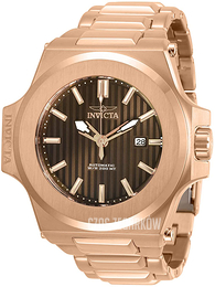 Invicta Akula Brązowy/Stal w kolorze różowego złota Ø58 mm 30193