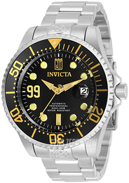 Invicta Jason Taylor Czarny/Stal Ø47 mm 30194
