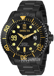 Invicta Jason Taylor Czarny/Stal Ø47 mm 30196